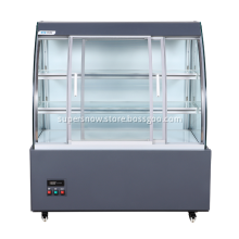 Stainless steel commercial display cake refrigerator